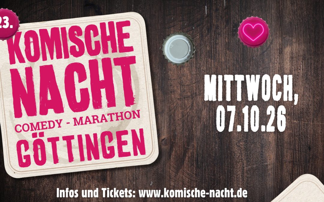 23. Komische Nacht – Comedy-Marathon